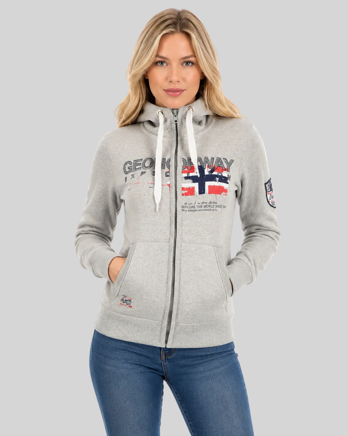 geographical-norway-gisland-damen-sweatjacke-schwarz-kapuze image 6