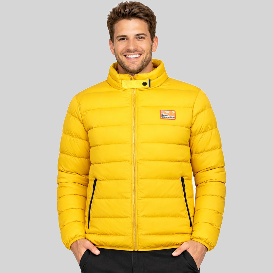 geographical-norway-avalanche-basic-herren-winterjacke-schwarz image 1
