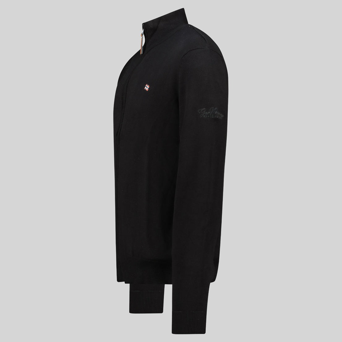 geographical-norway-fregate-herren-pullover-schwarz-baumwolle image 5
