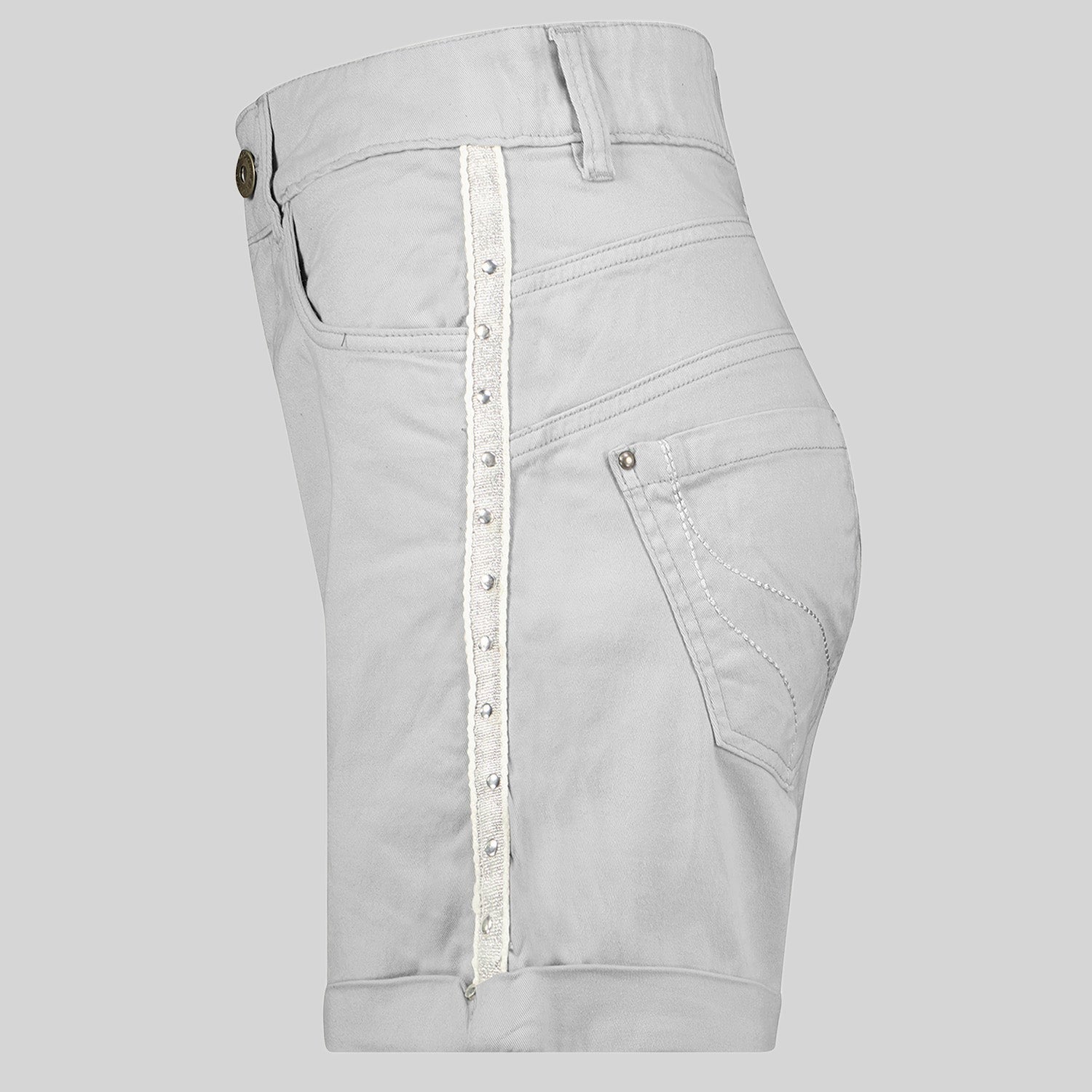 geographical-norway-perlate-bermuda-damen-hellgrau-stretch image 5