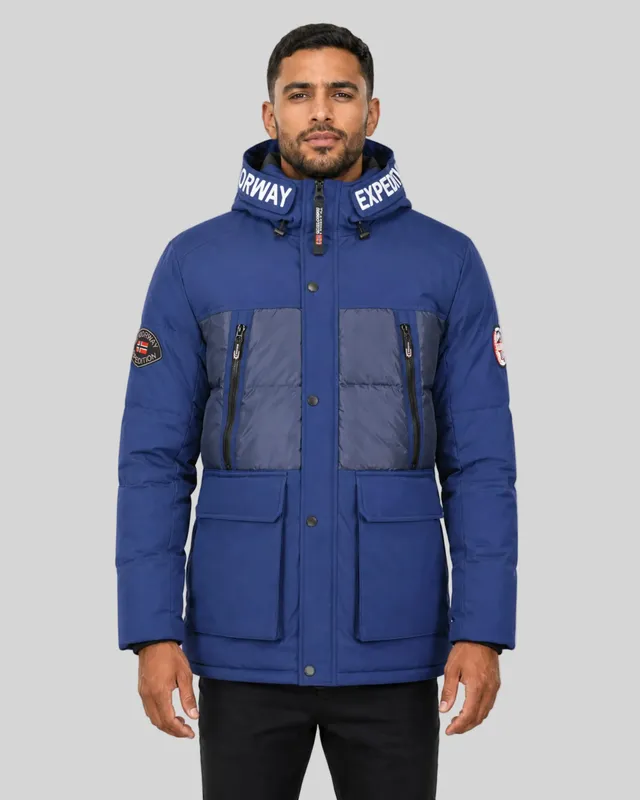 geographical-norway-alegrou-parka-herren-schwarz-mit-kapuze image 1
