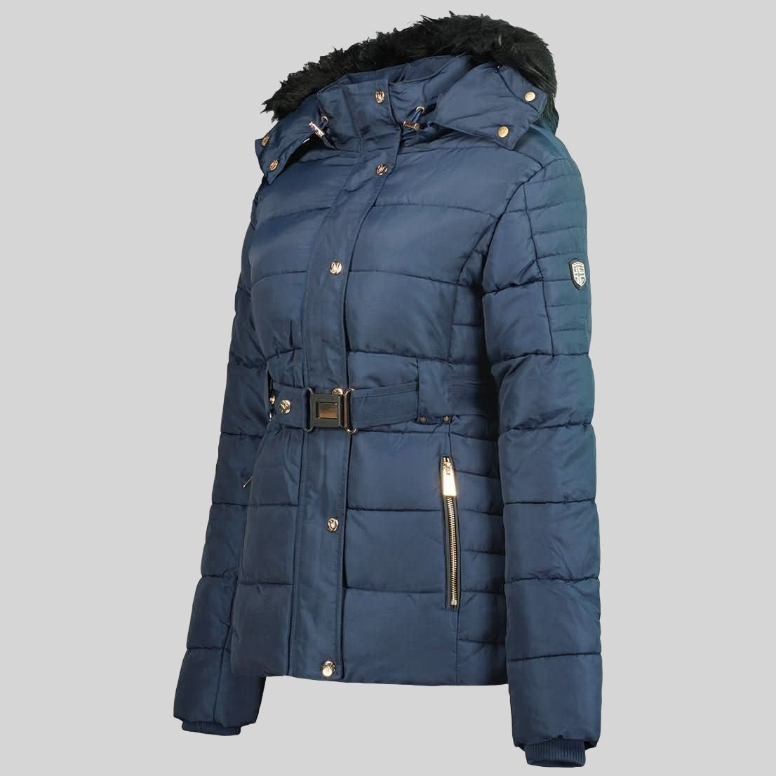 geographical-norway-blood-damen-winterparka-marine-mit-fell image 4