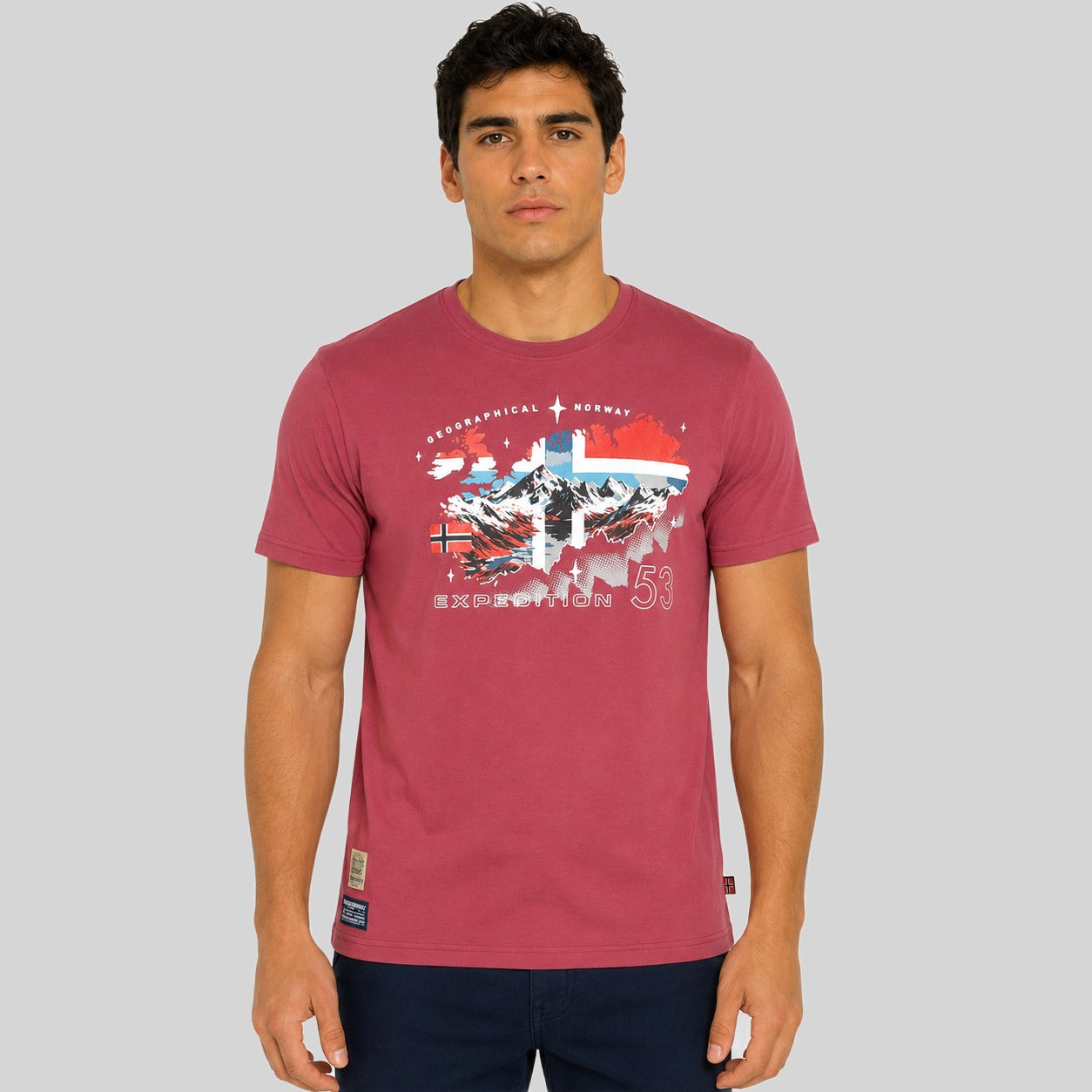 geographical-norway-j-stone-herren-t-shirt-wei-print image 6