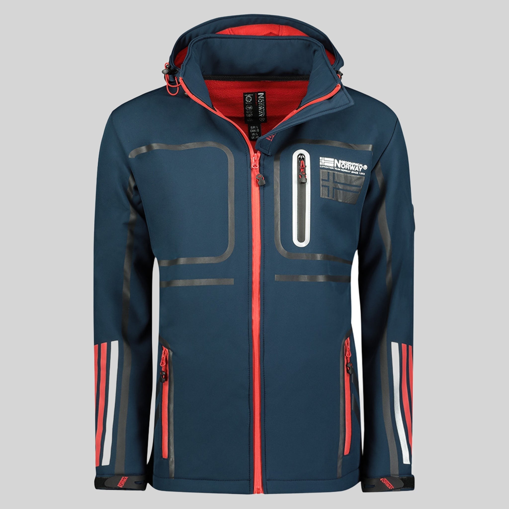 geographical-norway-romano-softshelljacke-herren-marineblau image 3