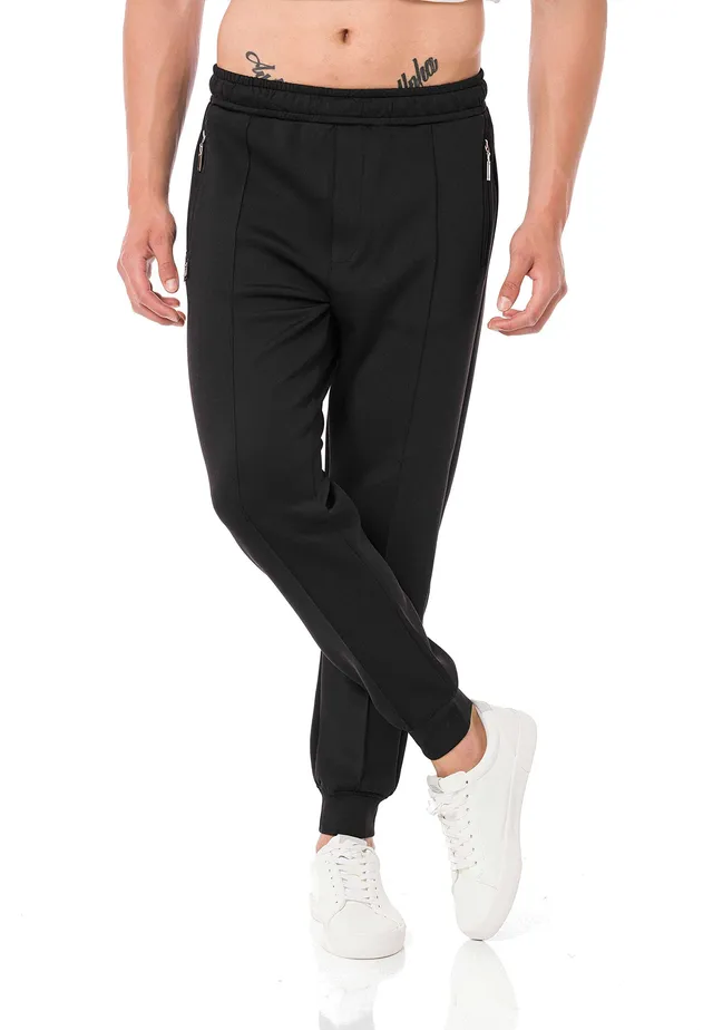 redbridge-hosen-basic-jogginghose-herren-schwarz-100-polyester image 1