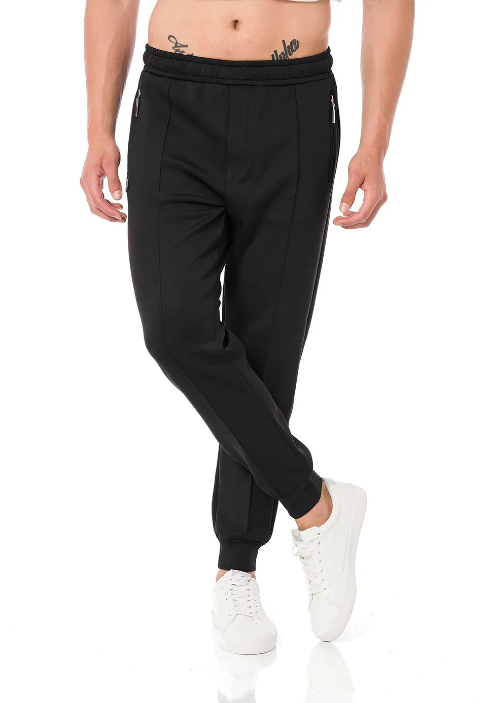 redbridge-hosen-basic-jogginghose-herren-schwarz-100-polyester image 1