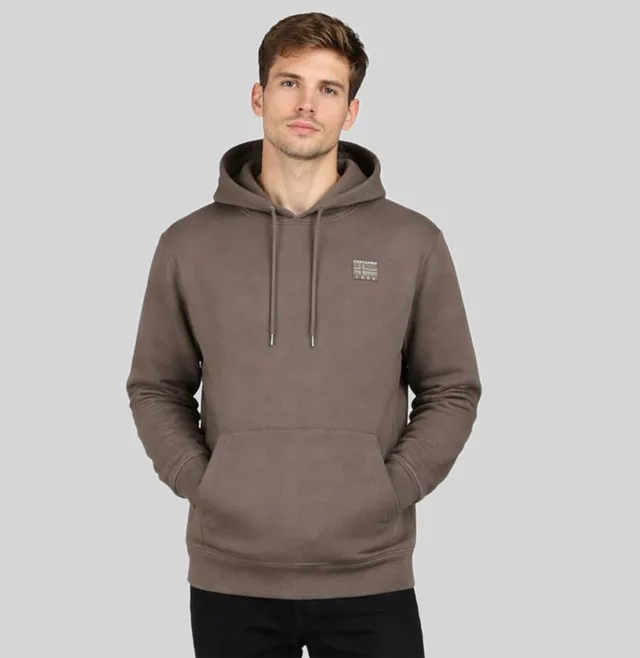 geographical-norway-guni-hoodie-herren-kaki-kapuzenpullover image 1