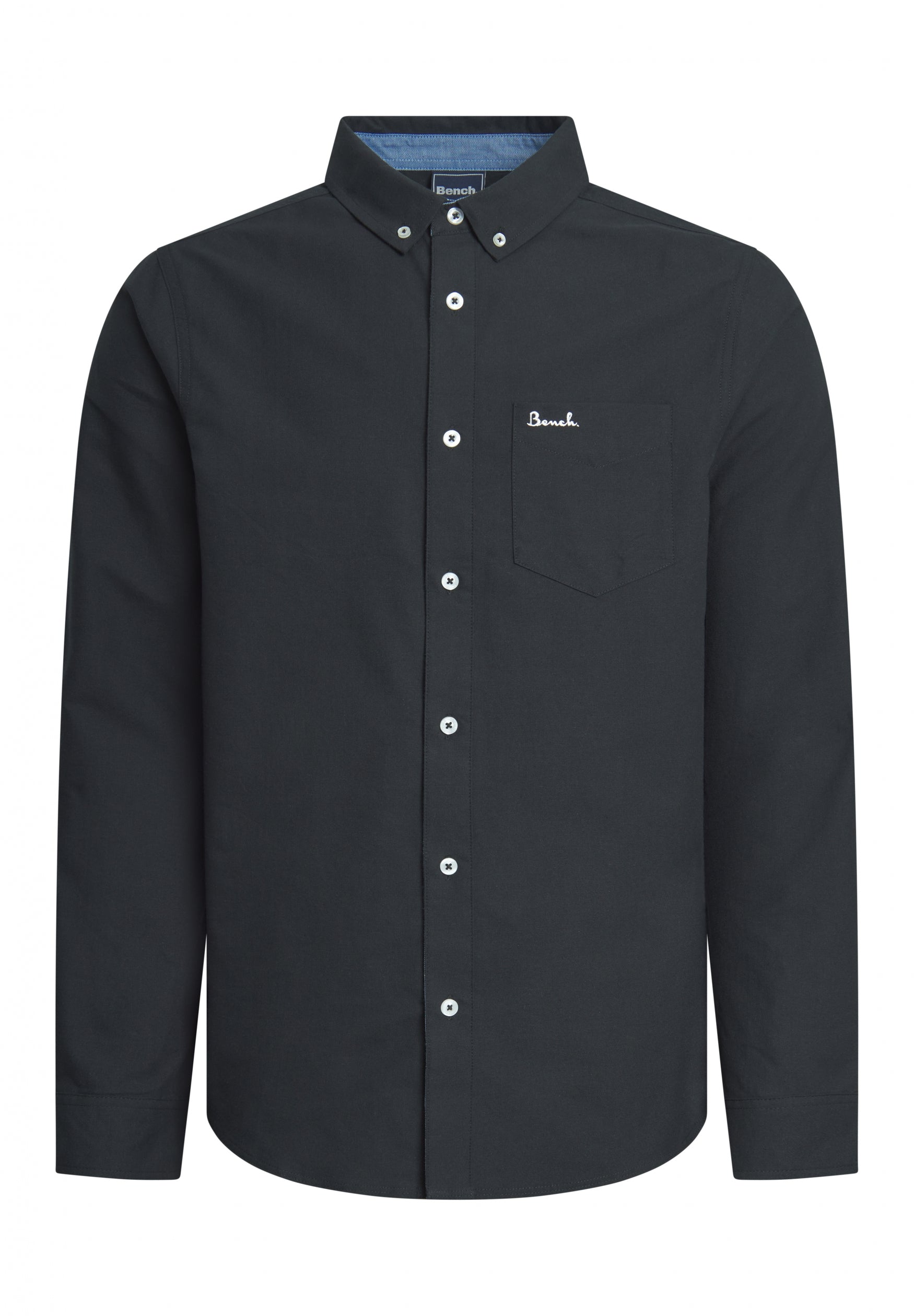bench-oxford-hemd-herren-black-button-down-regular-fit image 1