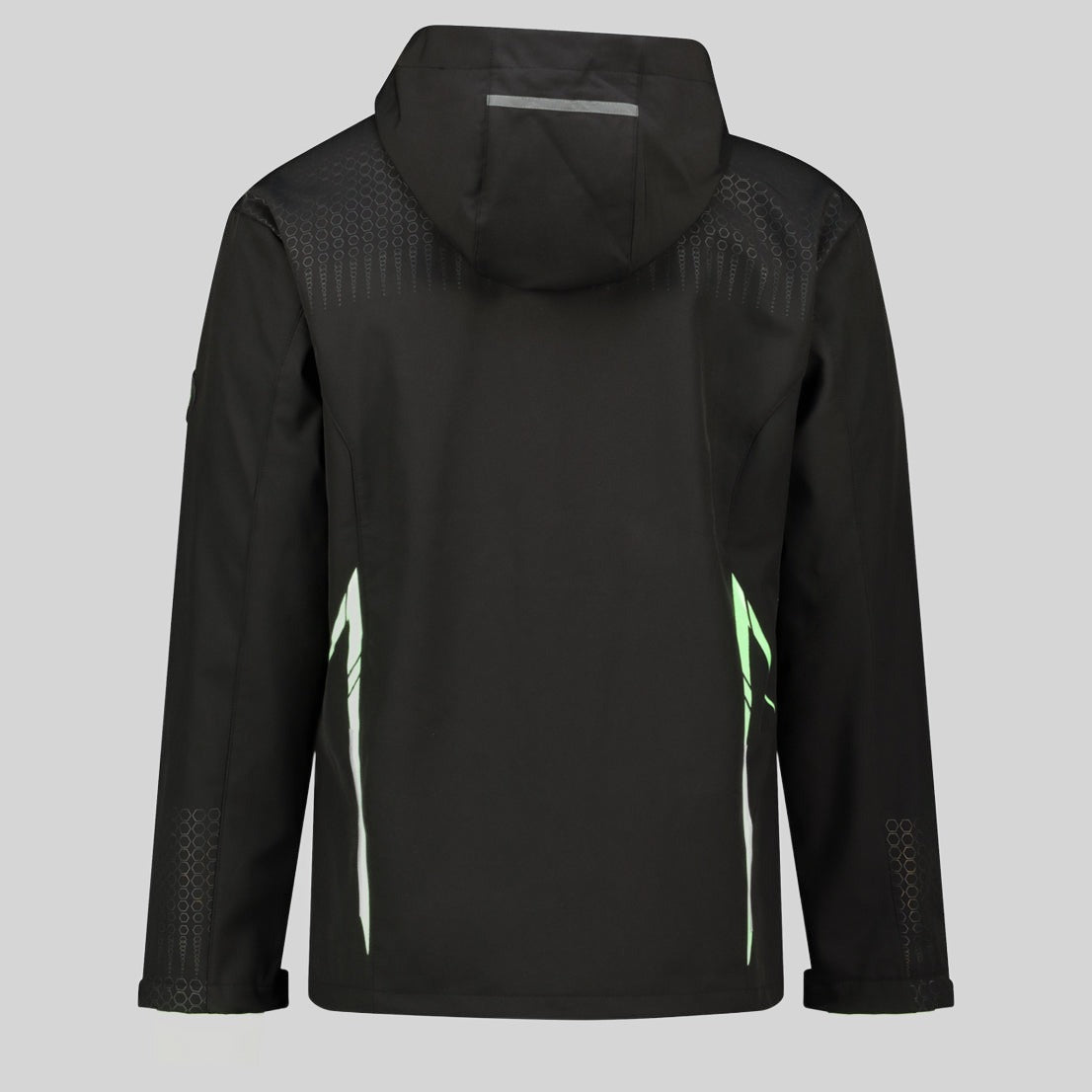 geographical-norway-trelino-herren-softshelljacke-schwarz-gr-n-kapuze image 8