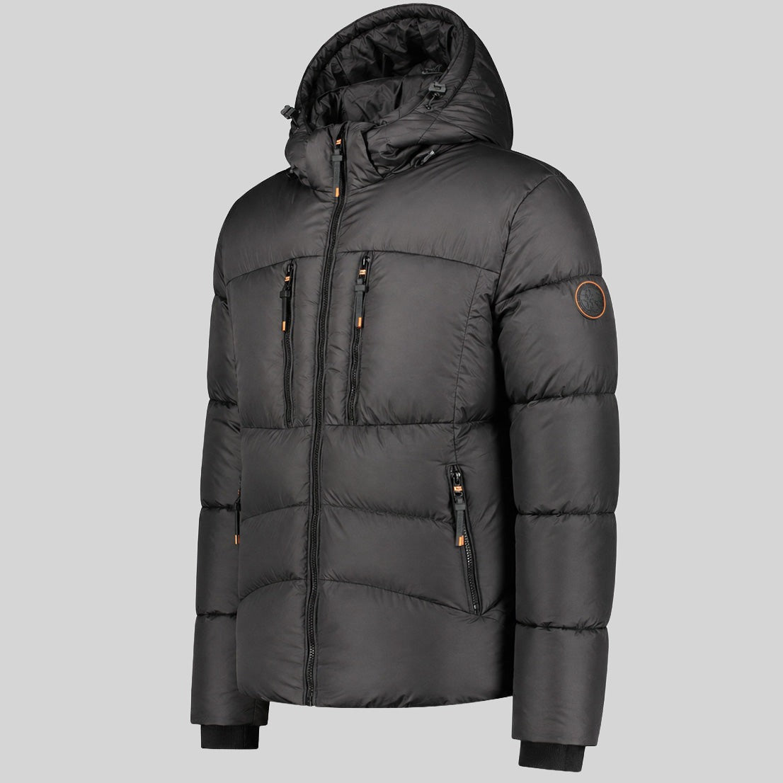 geographical-norway-armenie-steppjacke-herren-schwarz-mit-kapuze image 5