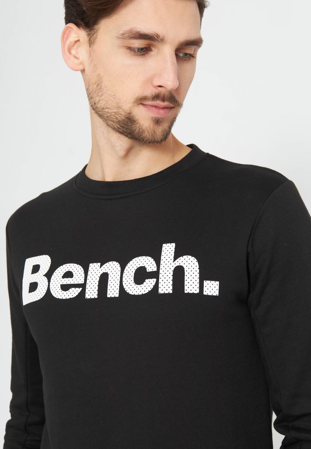 bench-tipster-sweatshirt-herren-black-rundhals-baumwolle image 4