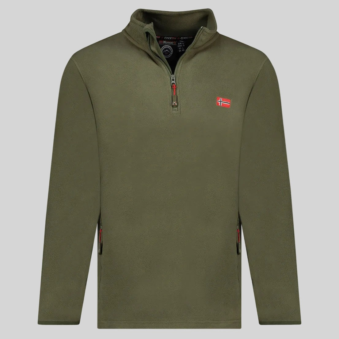 geographical-norway-ulysse-fleece-schwarz-herren-pullover image 8