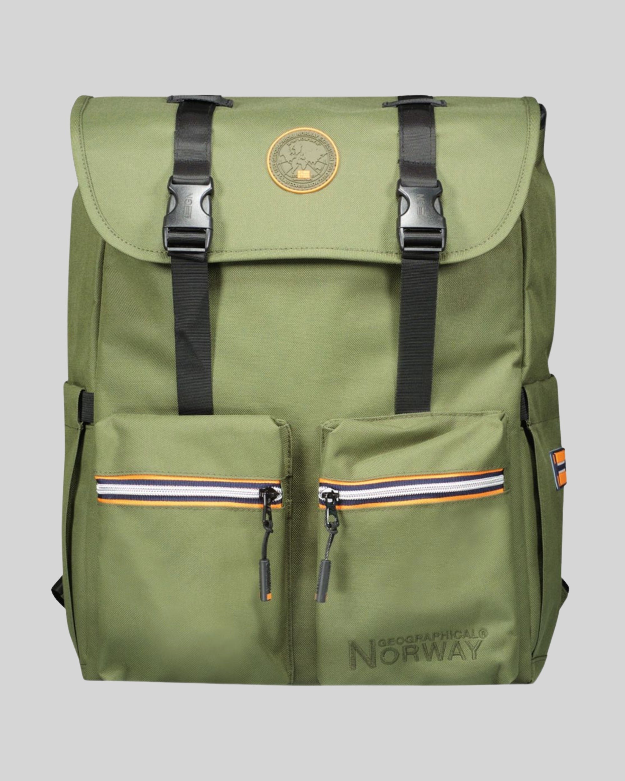 geographical-norway-saqesse-rucksack-kaki-mit-klappe image 3