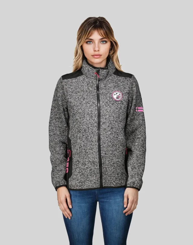 geographical-norway-tangelo-damen-polaire-fleecejacke-mit-taschen-schwarz-s image 1