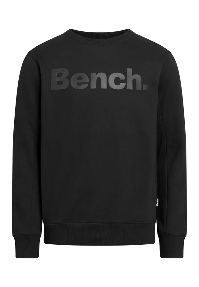 bench-lalond-sweatshirt-herren-schwarz-logo-baumwolle image 1