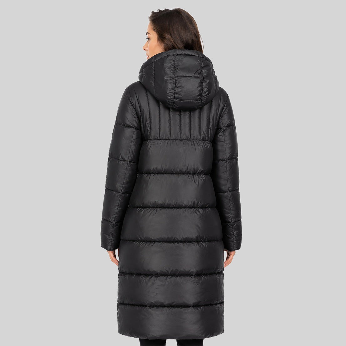 geographical-norway-citadelle-damen-parka-schwarz-lang-kapuze image 2