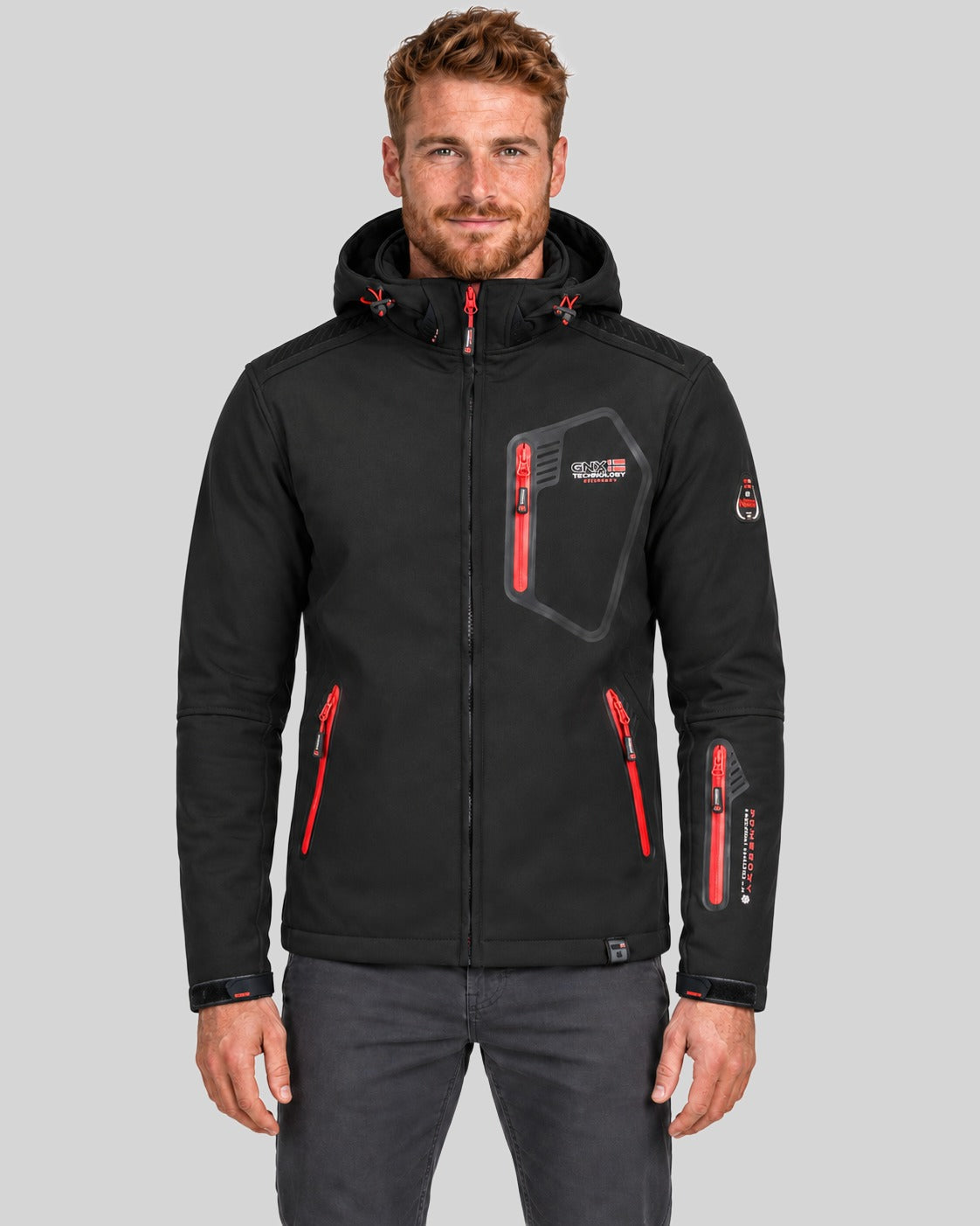 geographical-norway-tanada-softshelljacke-herren-schwarz-kapuze image 6