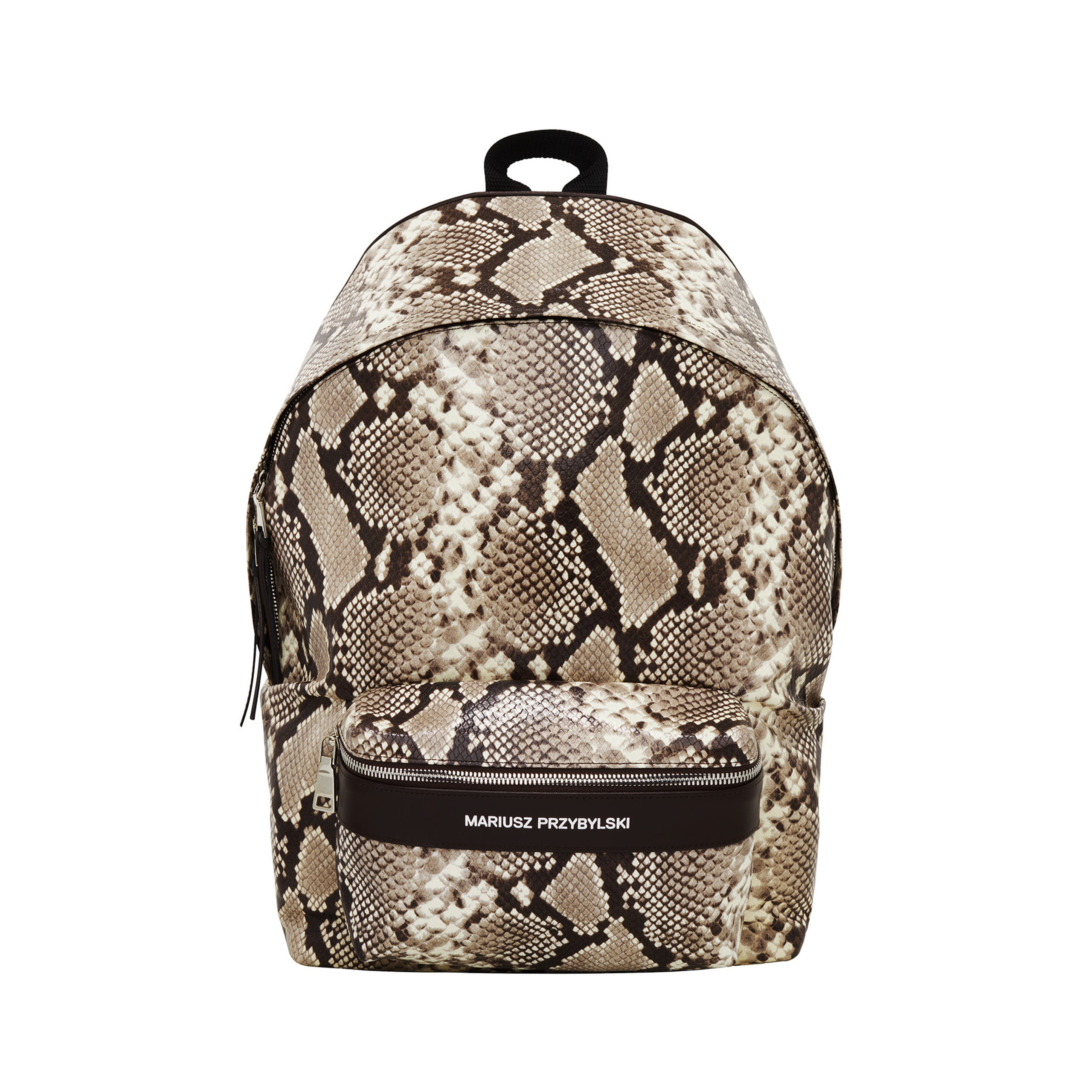 mariusz-przybylski-torby-rucksack-braun-schlange image 1