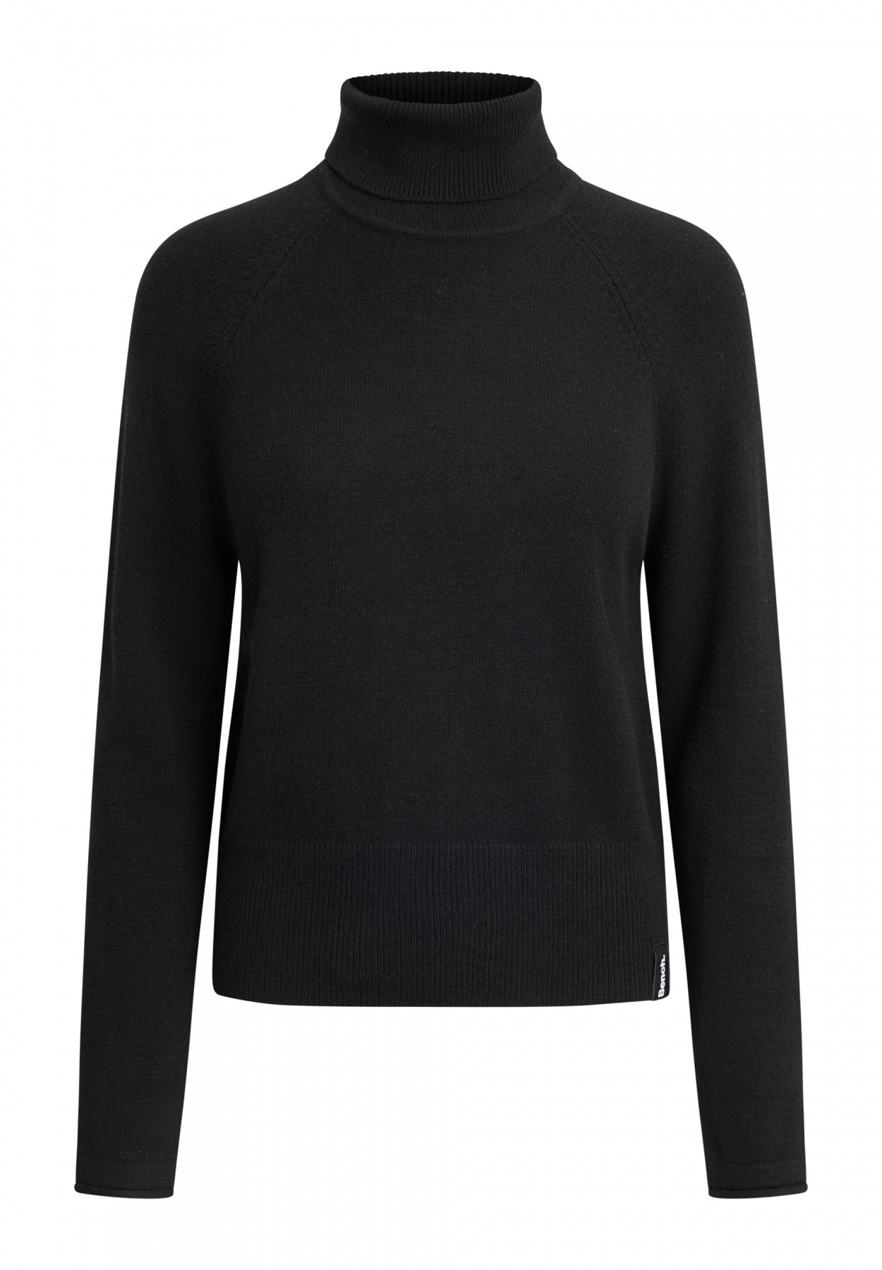 bench-johanna-damen-rollkragen-strickpullover-black-viskose image 1
