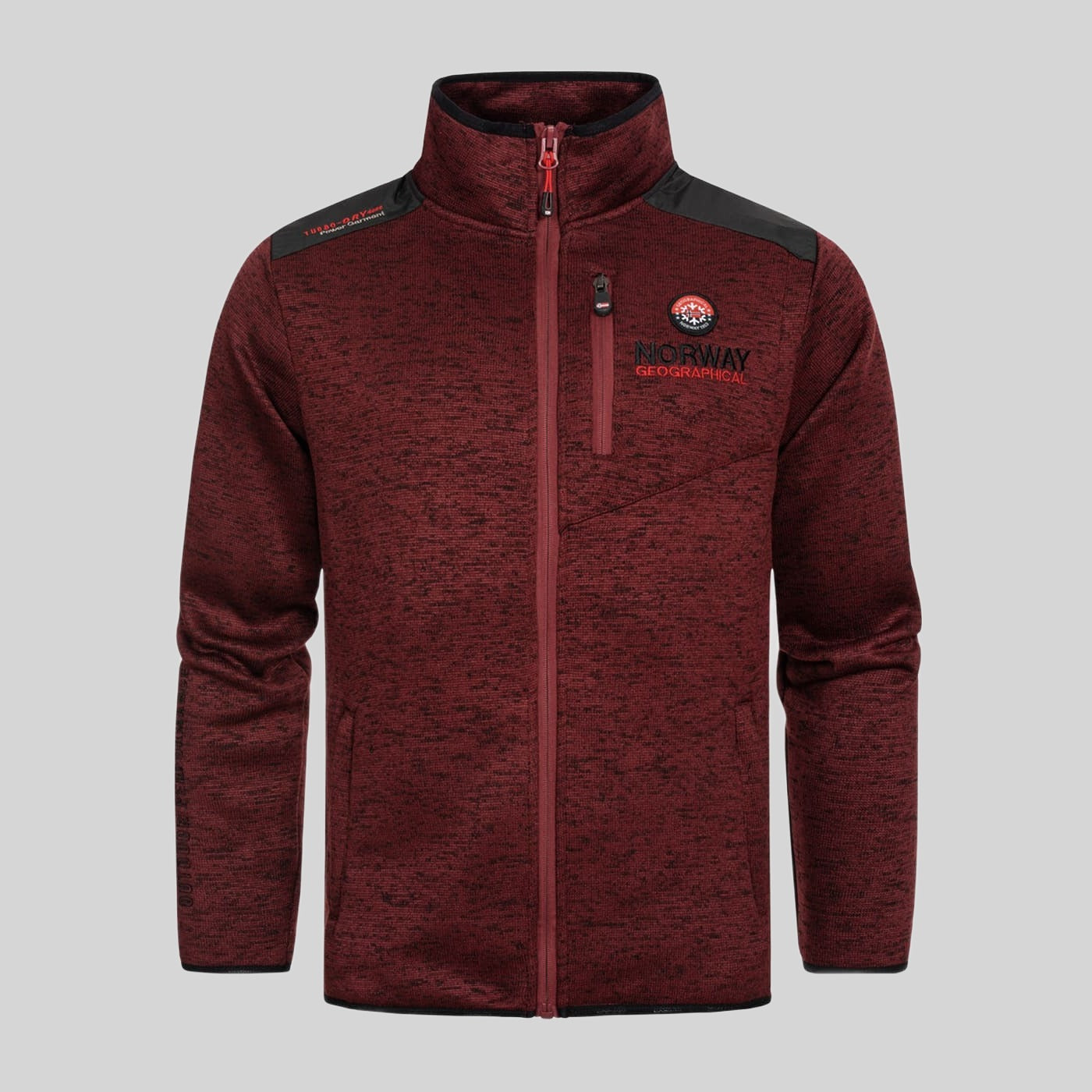 geographical-norway-tavid-herren-fleece-marine-fleecejacke image 7