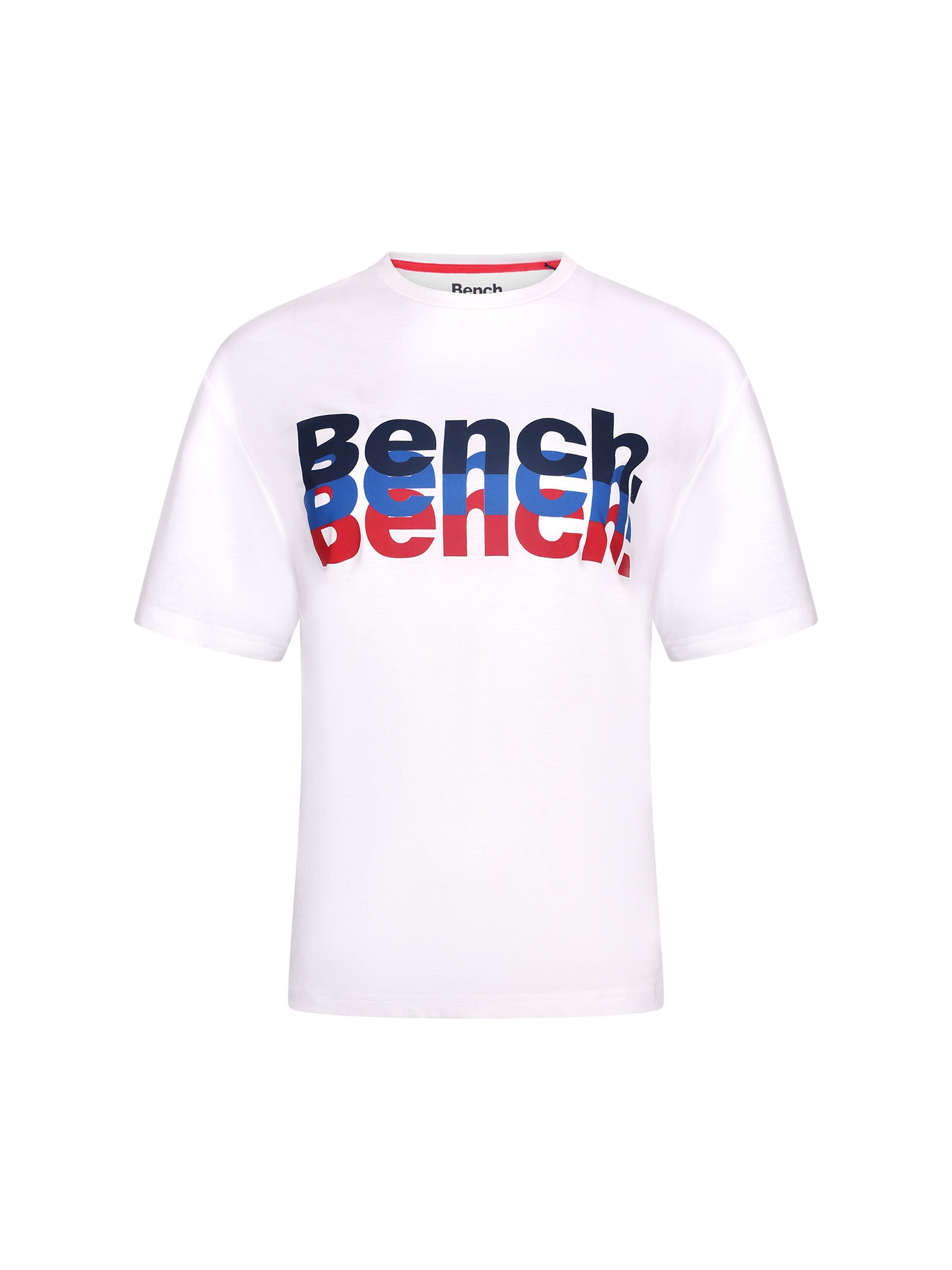 bench-arcus-herren-t-shirt-white-baumwolle-logo-slim image 6