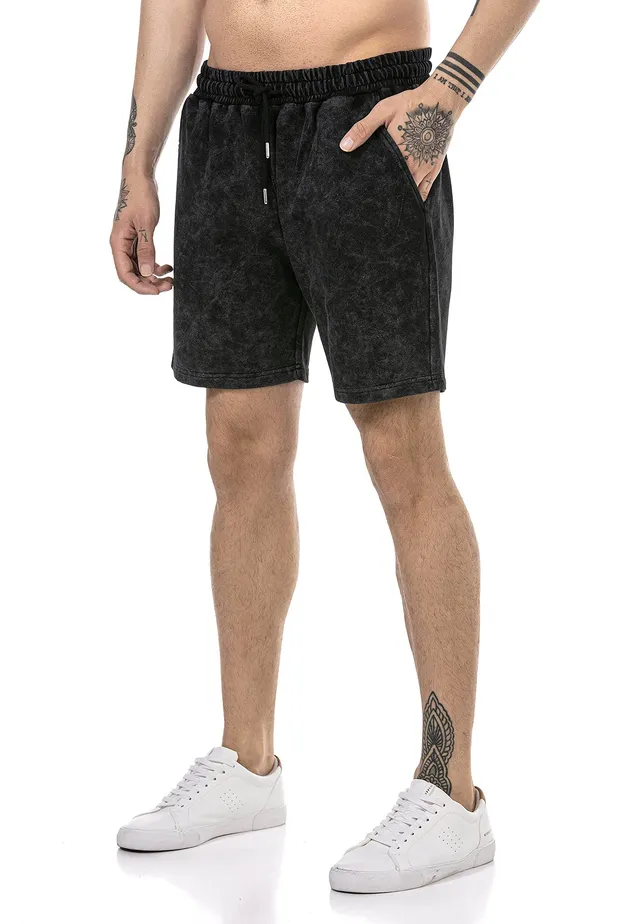 redbridge-shorts-sweatshorts-blau-l-sportshorts-baumwolle image 1