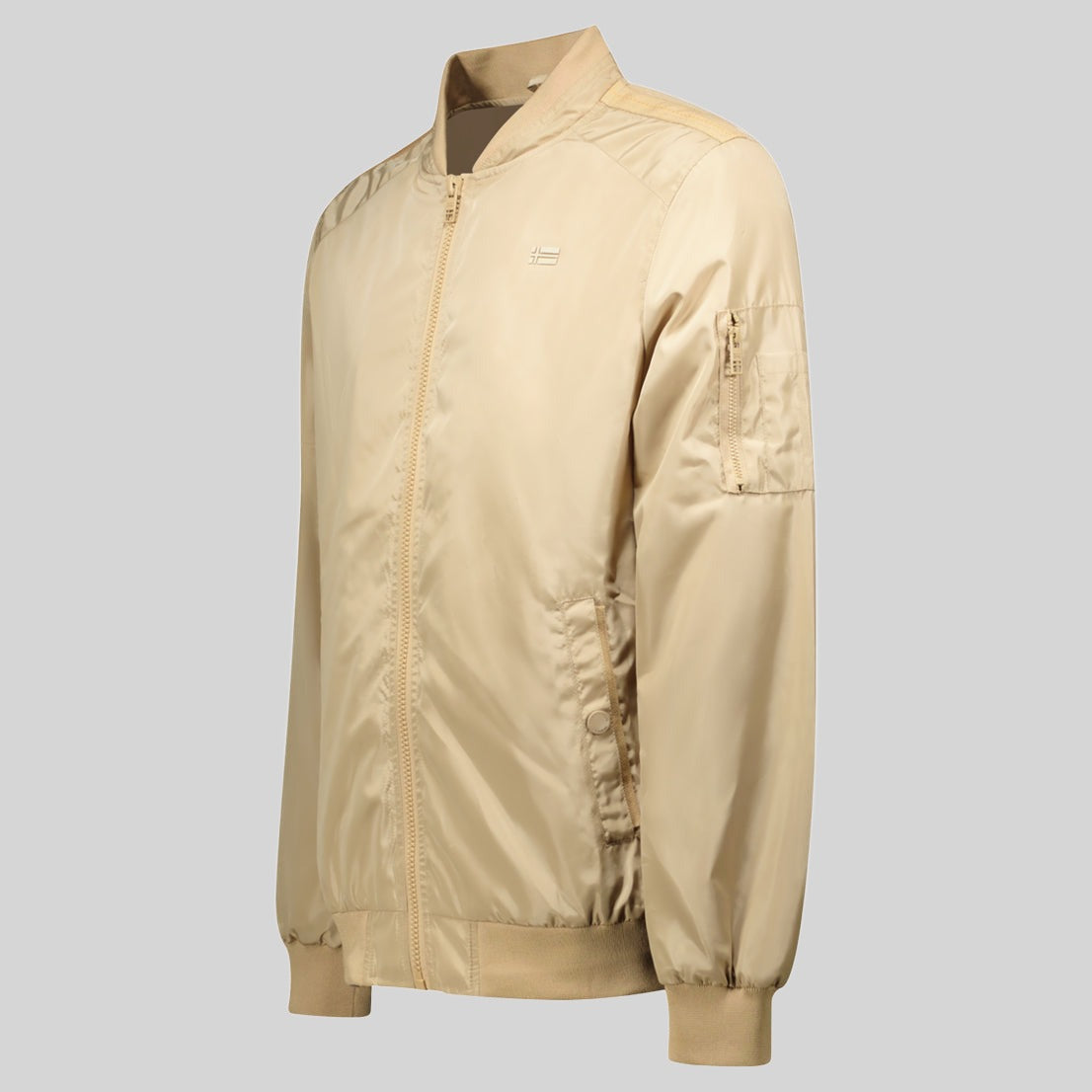 geographical-norway-broto-herren-blouson-beige-winddicht image 4