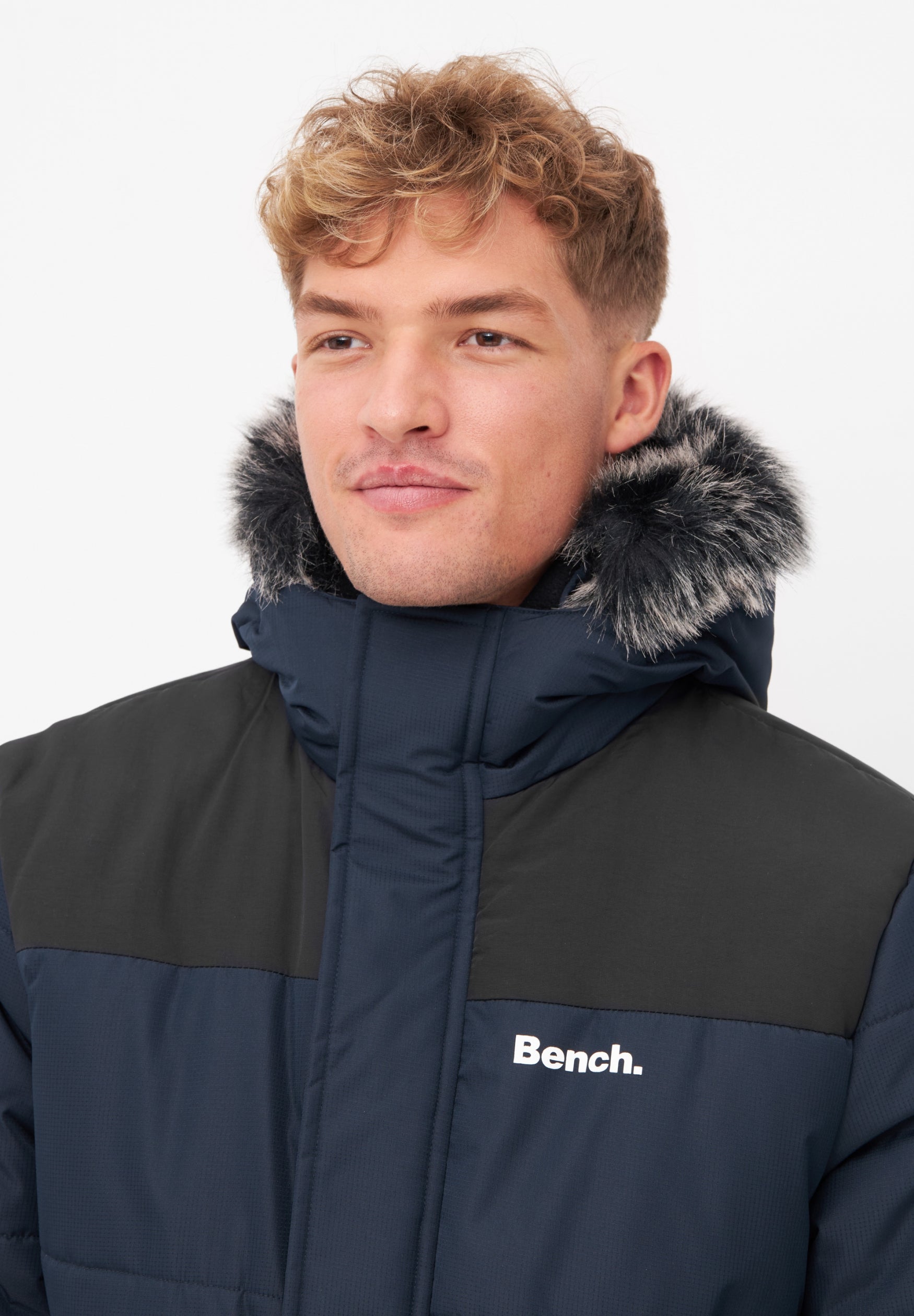 bench-tillor-herren-winterparka-black-kapuze image 8