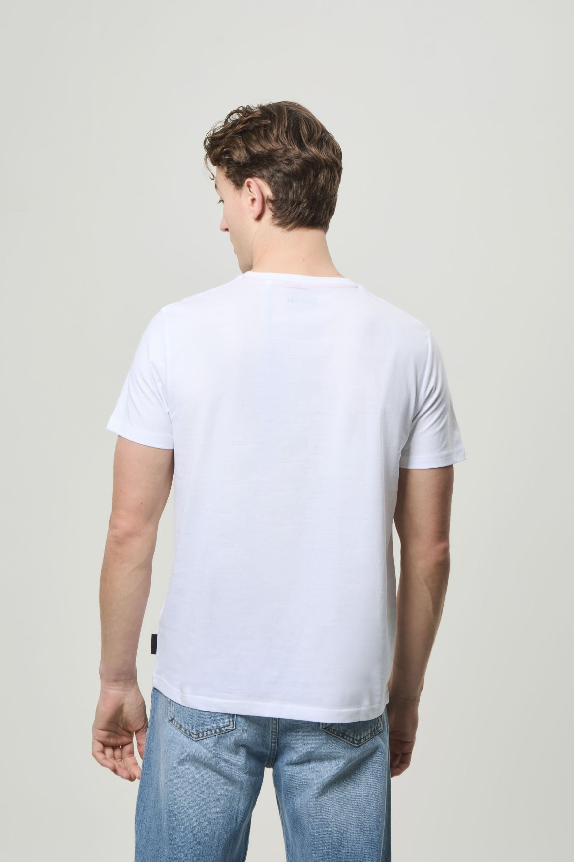 bench-arcus-herren-t-shirt-white-baumwolle-logo-slim image 3