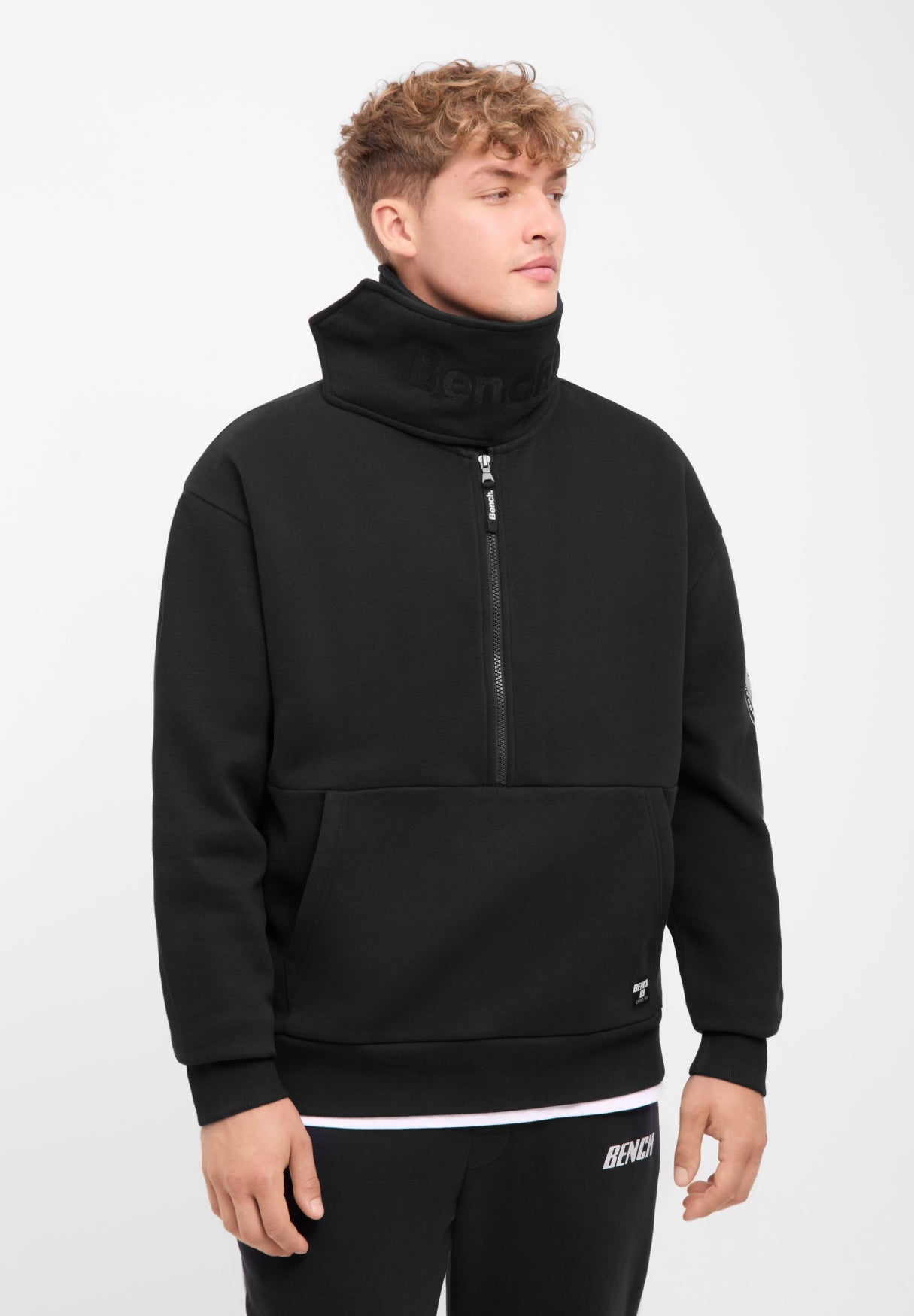 bench-kasper-sweatshirt-herren-sea-turtle-halfzip-kragen image 6