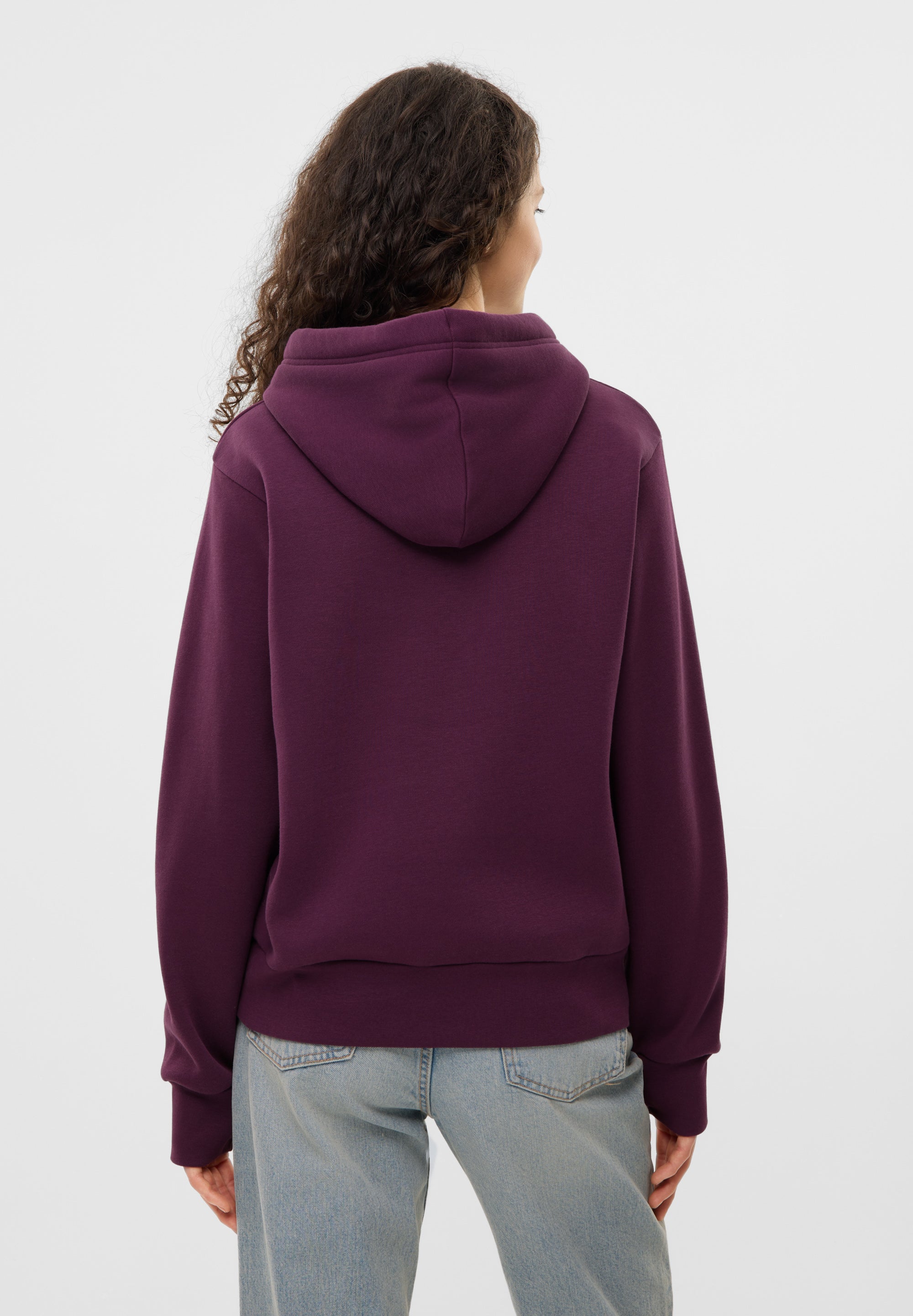 bench-tealy-hoodie-damen-schwarz-kapuzenpullover-regular image 3
