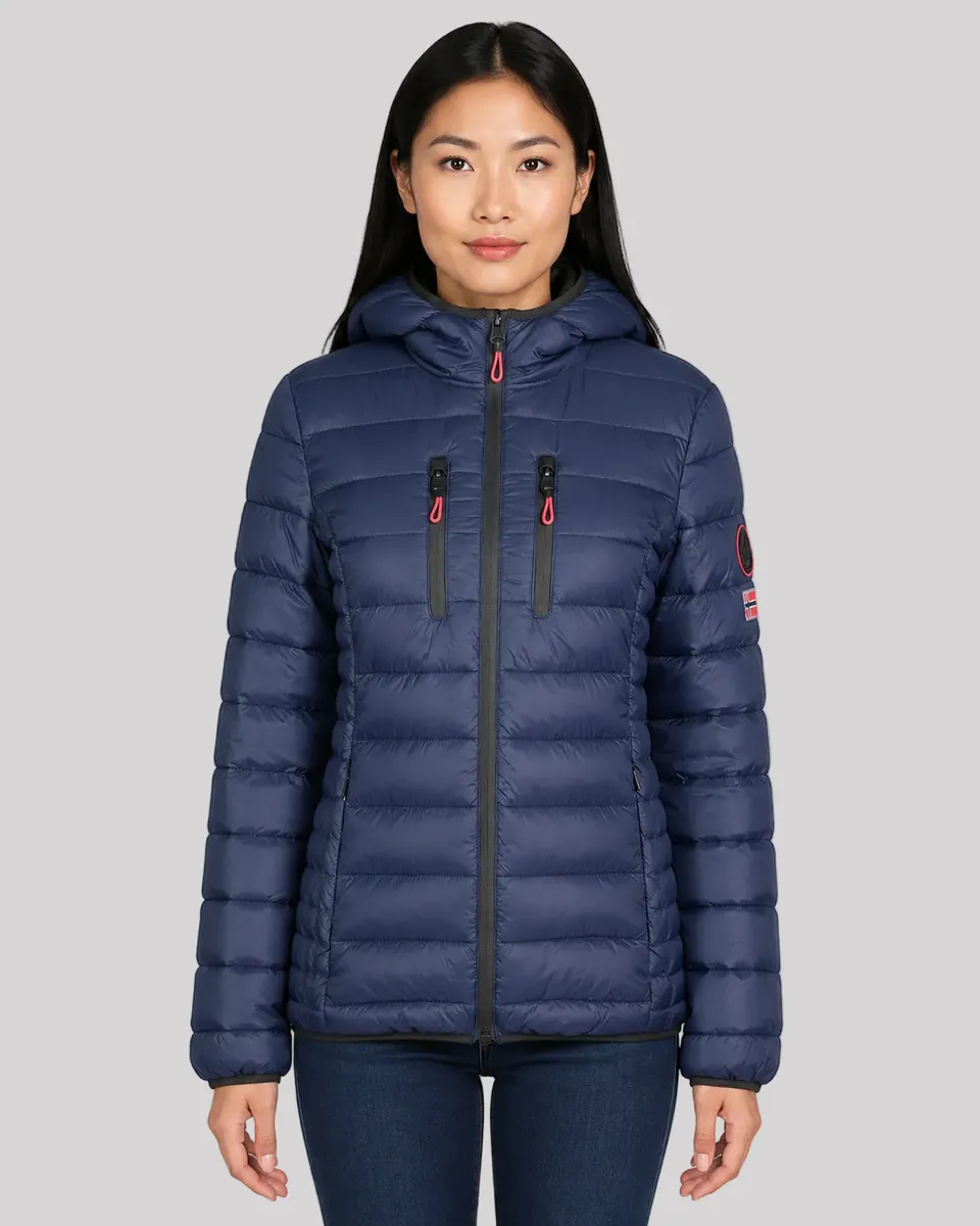 geographical-norway-alaric-damen-daunenjacke-marine-leicht image 1
