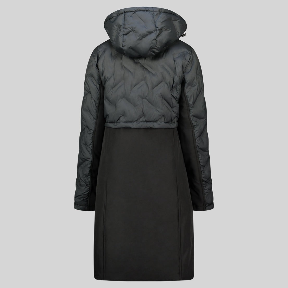 geographical-norway-brunelle-damen-parka-schwarz-stepp image 4