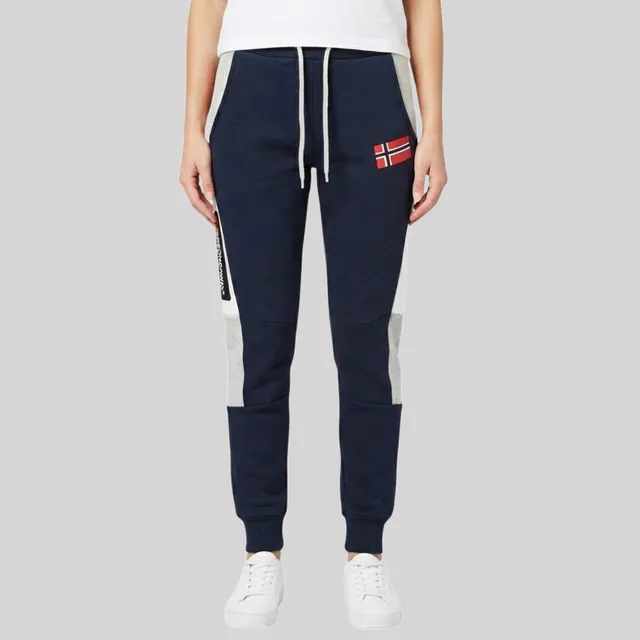 geographical-norway-molem-jogginghose-damen-marine-streifen image 1