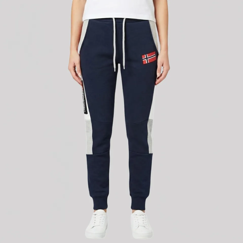 geographical-norway-molem-jogginghose-damen-marine-streifen image 1