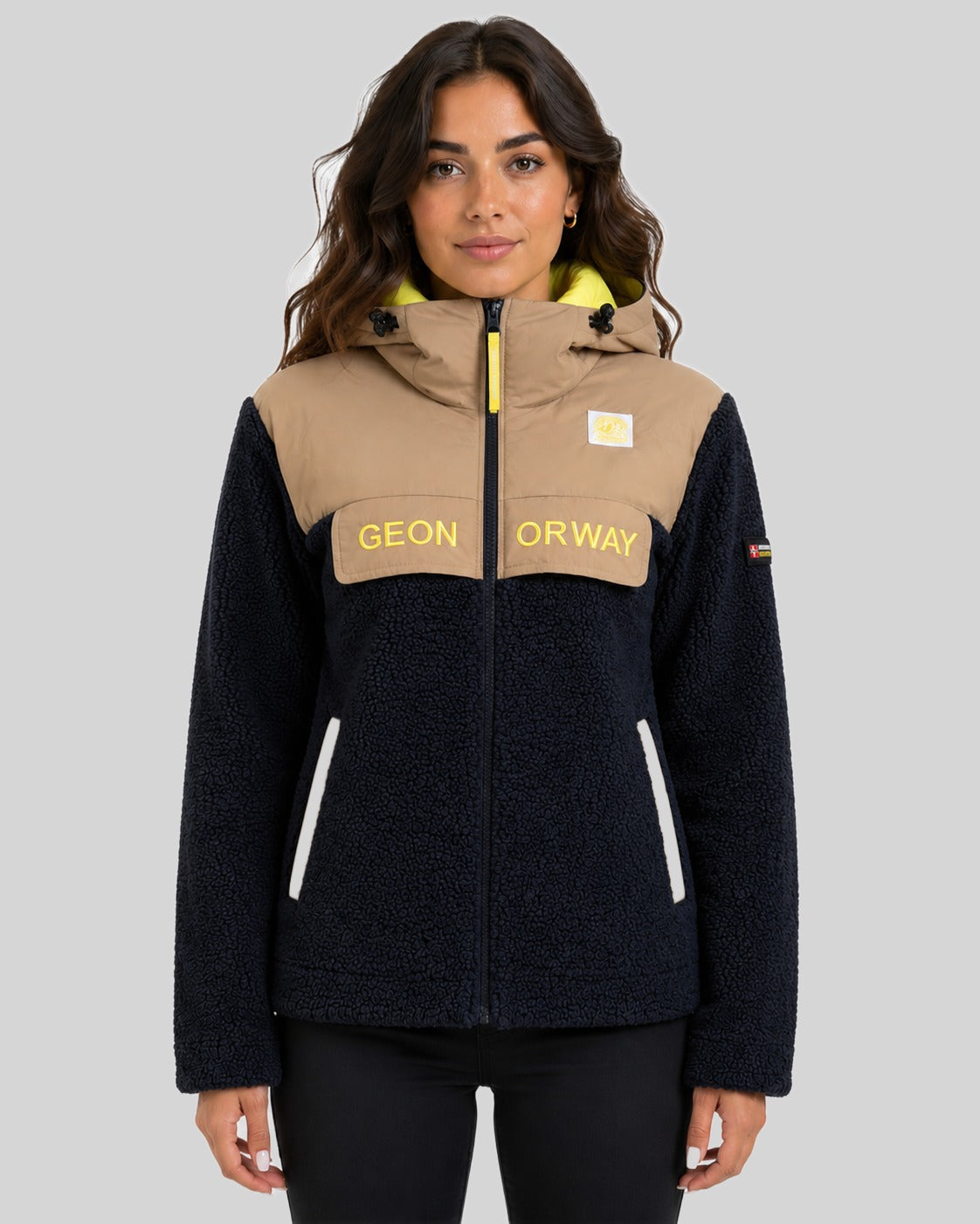 geographical-norway-techic-fz-damen-fleecejacke-in-marine image 1