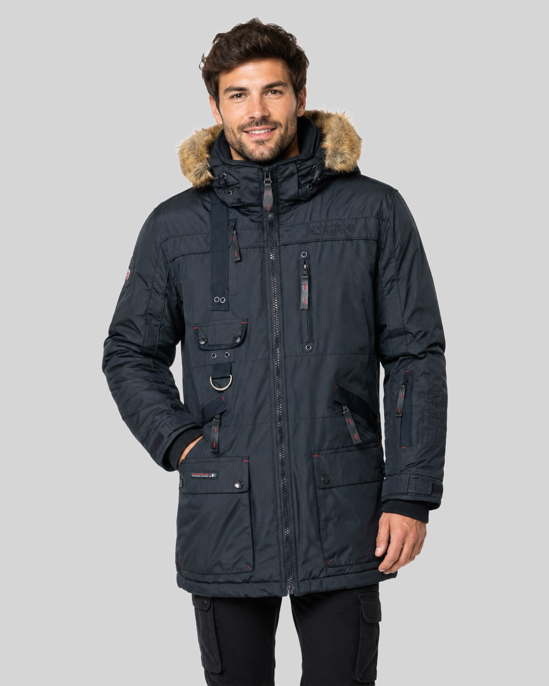 geographical-norway-chirac-parka-herren-schwarz-winter-gro-e-gr-en image 4