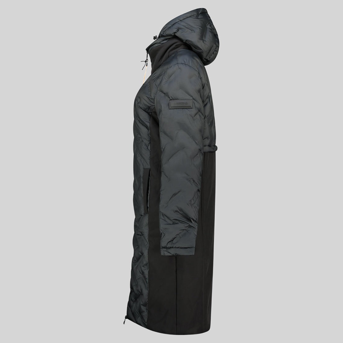 geographical-norway-brunelle-damen-parka-schwarz-stepp image 6