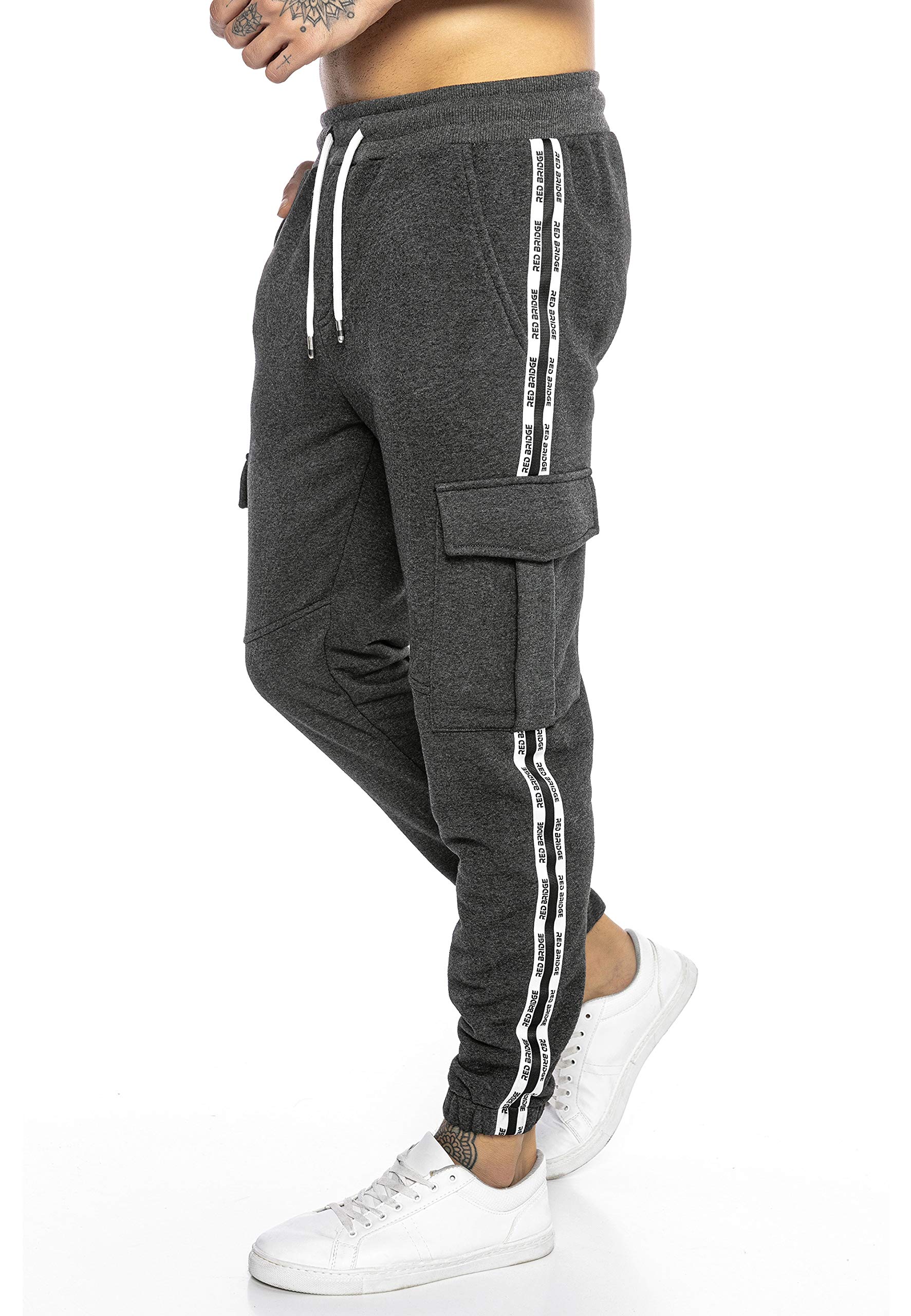 redbridge-cargo-jogger-jogginghose-herren-l-schwarz image 2