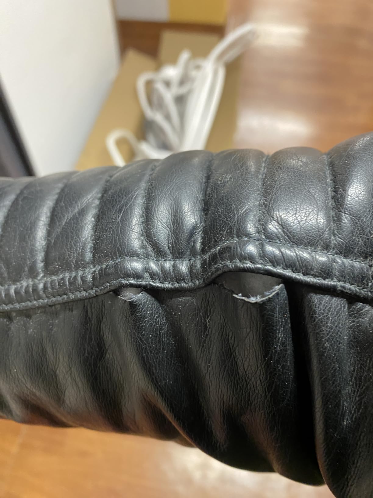 Optik top, anfangs etwas steif
