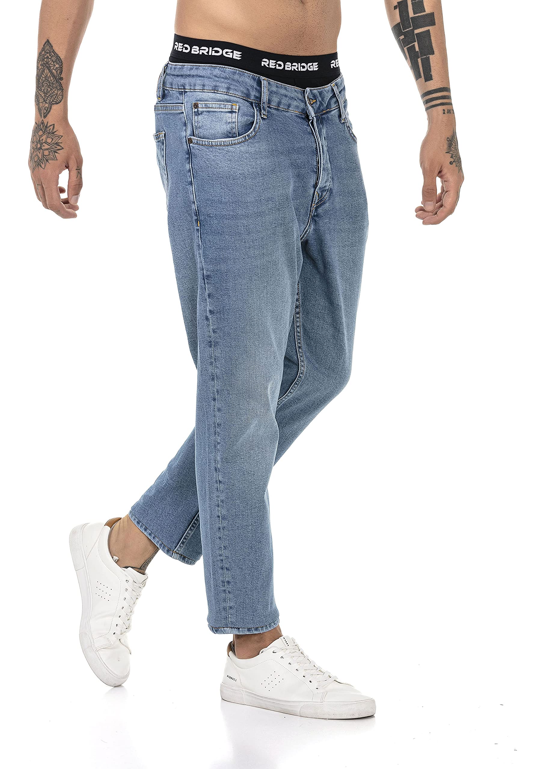 redbridge-jeans-herren-denim-hose-boyfriend-freizeithose image 2