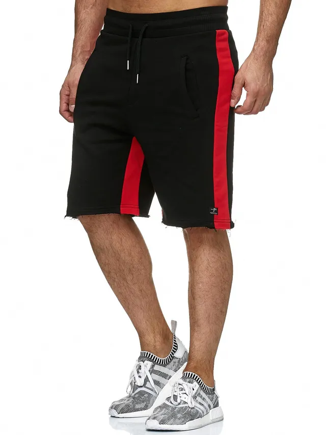 redbridge-shorts-chill-bill-sweat-streifen-schwarz-baumwolle image 1