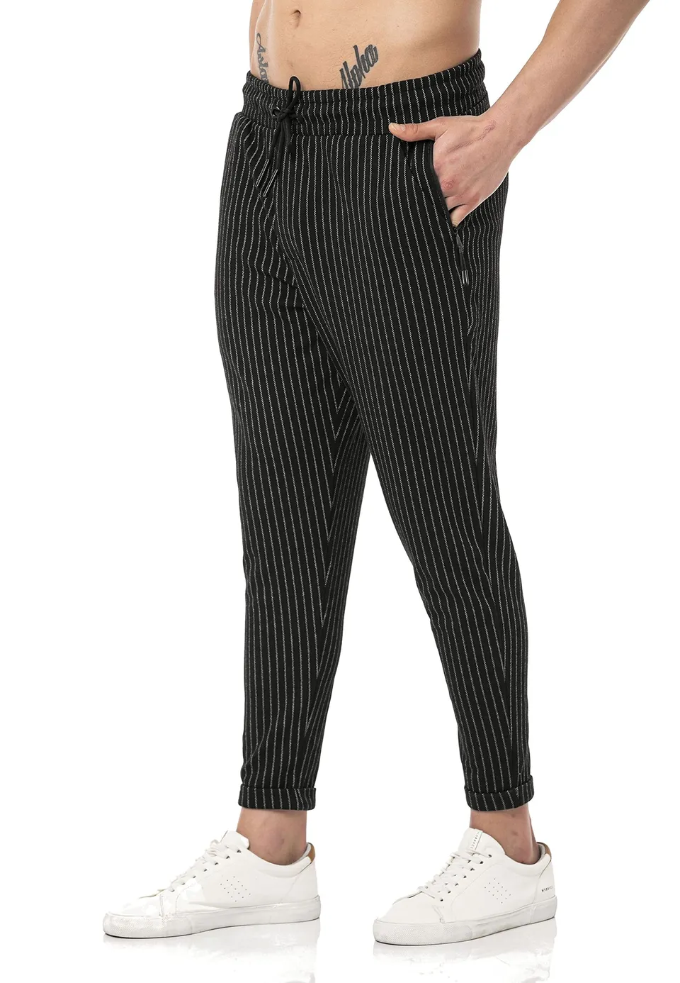 redbridge-jogginghose-herren-chino-style-jogger-schwarz image 1