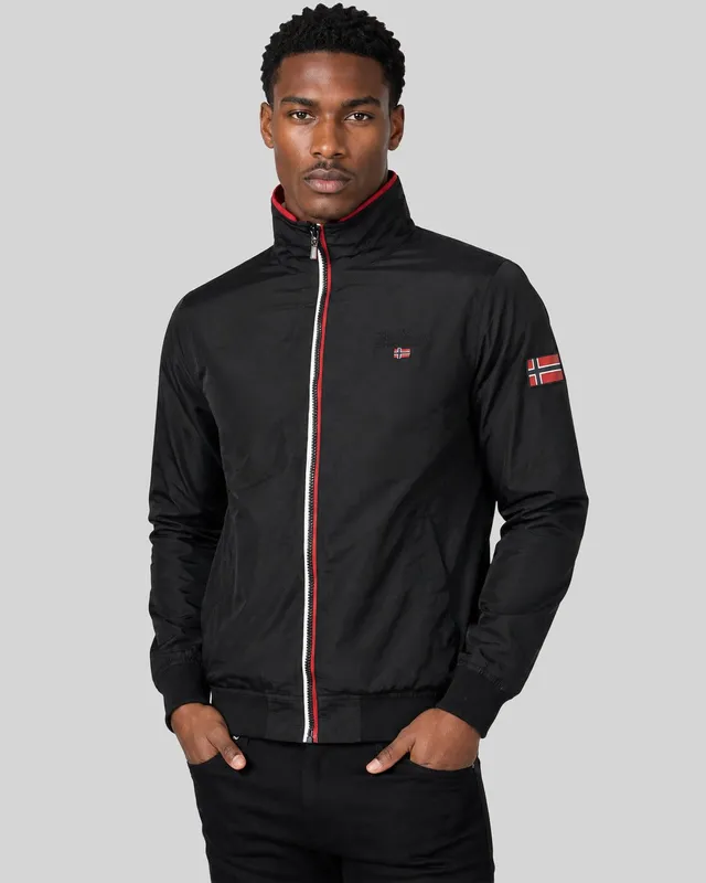geographical-norway-benilde-herren-parka-schwarz-leicht image 1