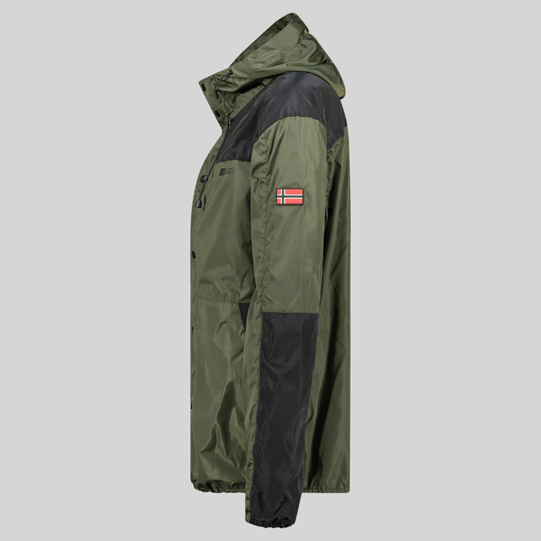 geographical-norway-darome-blouson-bergangsjacke-kaki-kapuze image 5