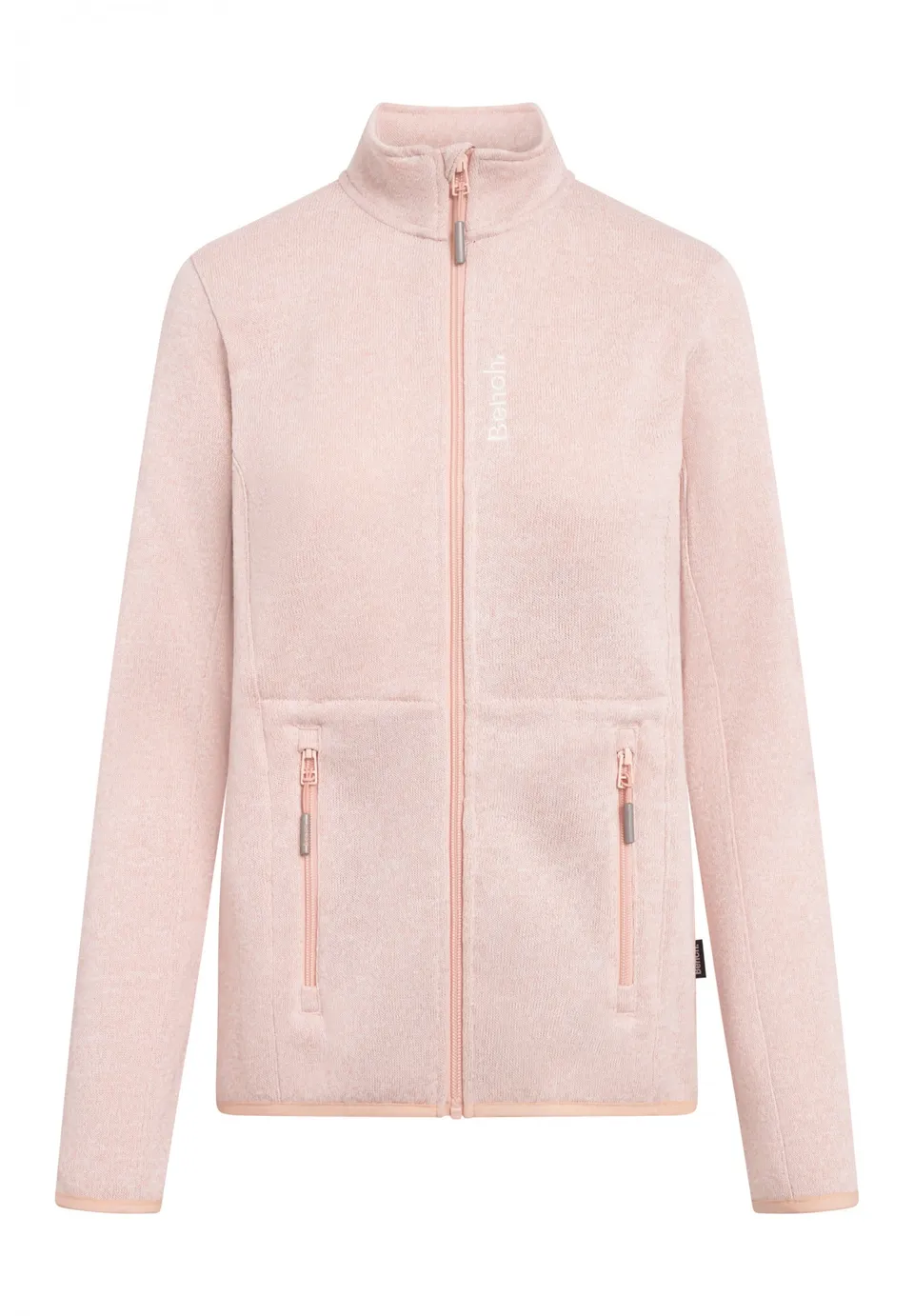 bench-reykja-strickfleece-jacke-damen-rose-smoke-regular-fit image 1
