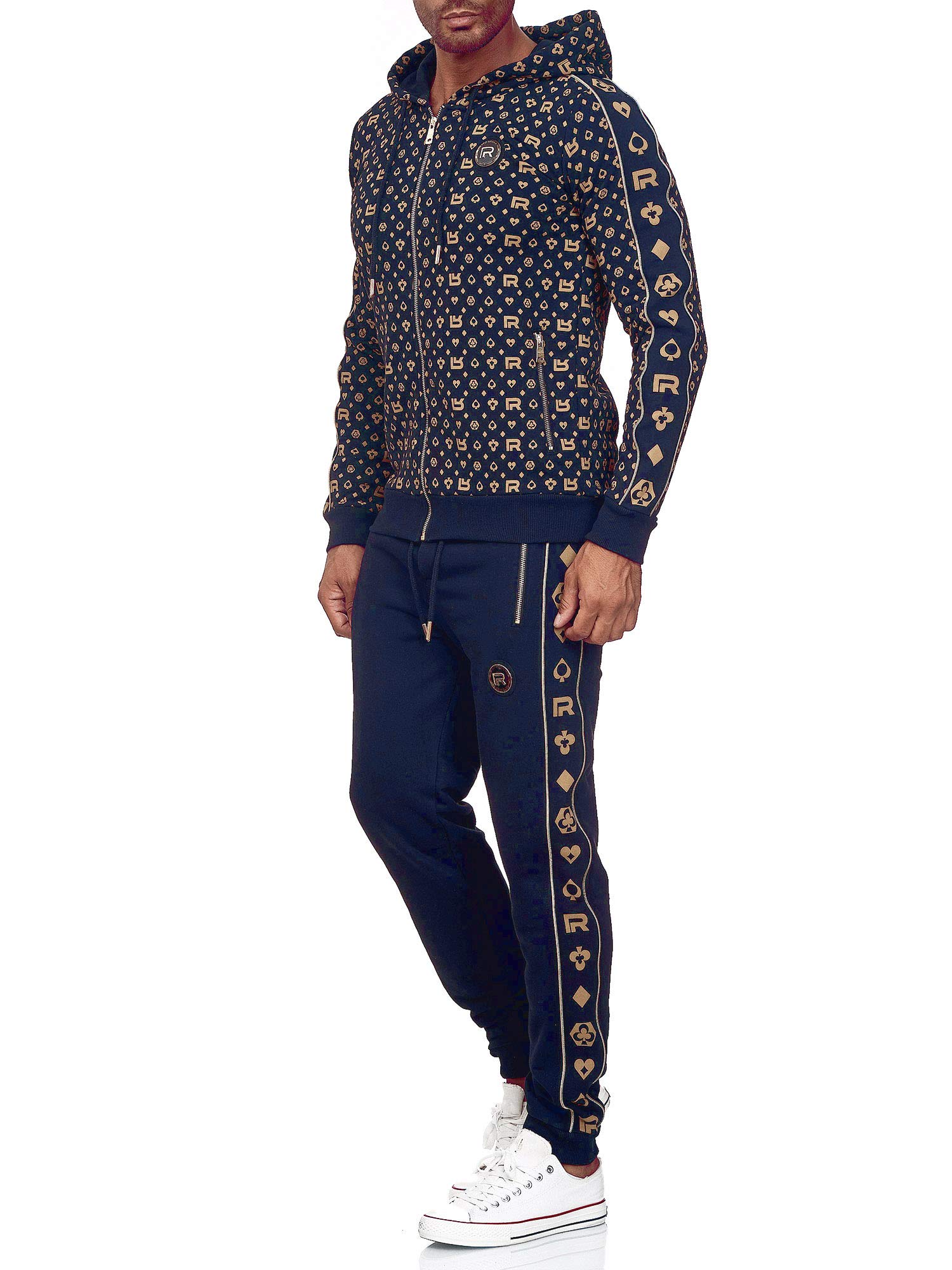 redbridge-jogginganzug-allover-premium-jogger-set-schwarz image 8