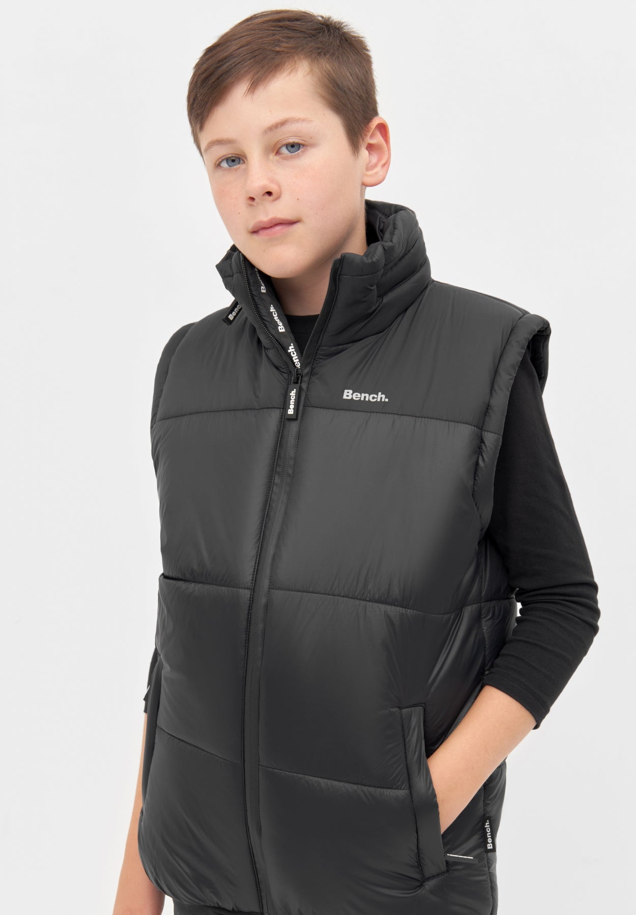 bench-creeler-weste-jungen-steppweste-schwarz-warm image 4