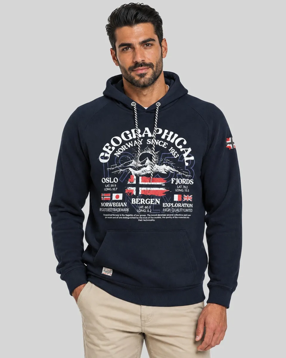 geographical-norway-gommy-herren-hoodie-marine image 1
