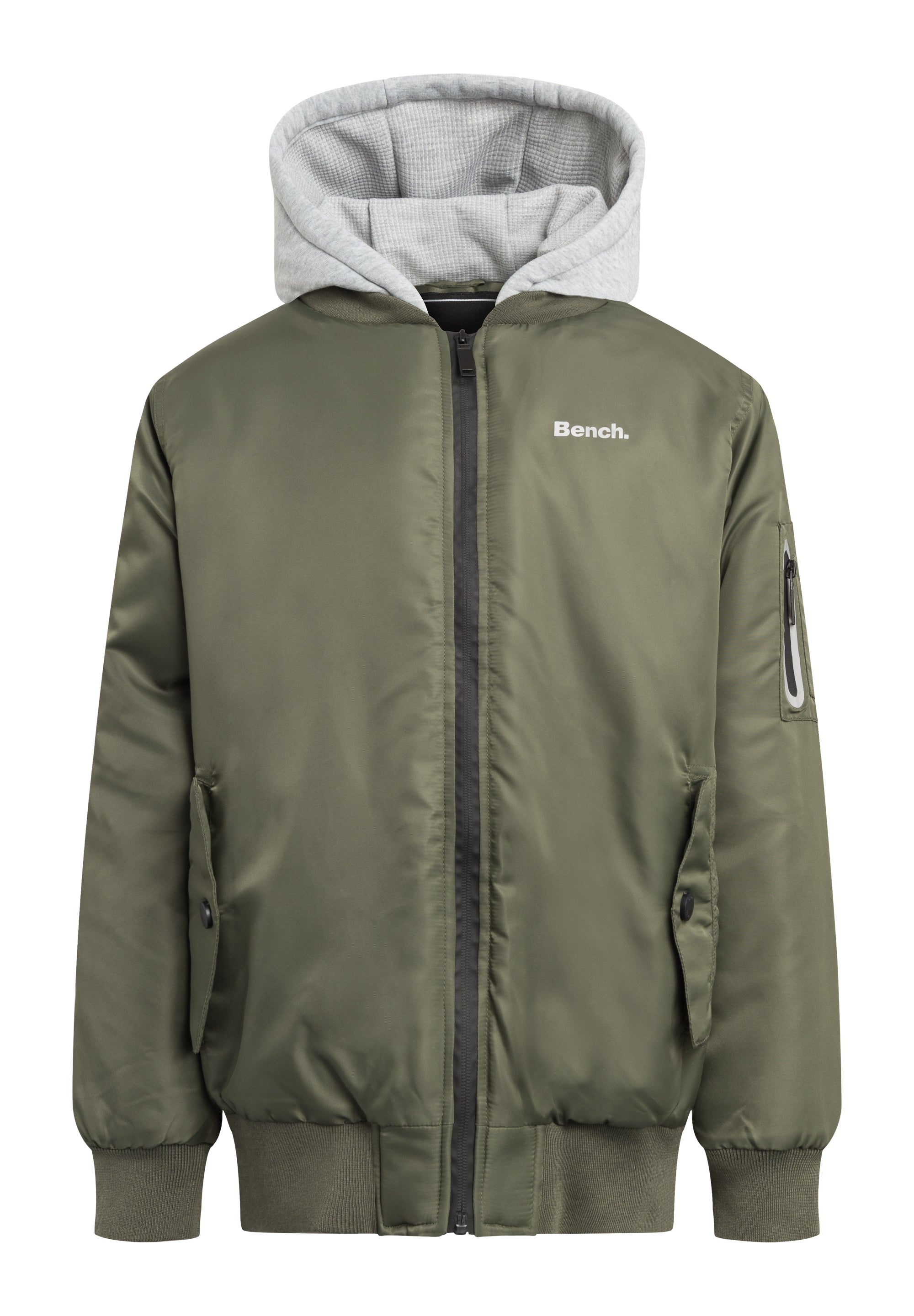 bench-bomper-jungen-anorak-black-mit-kapuze image 5